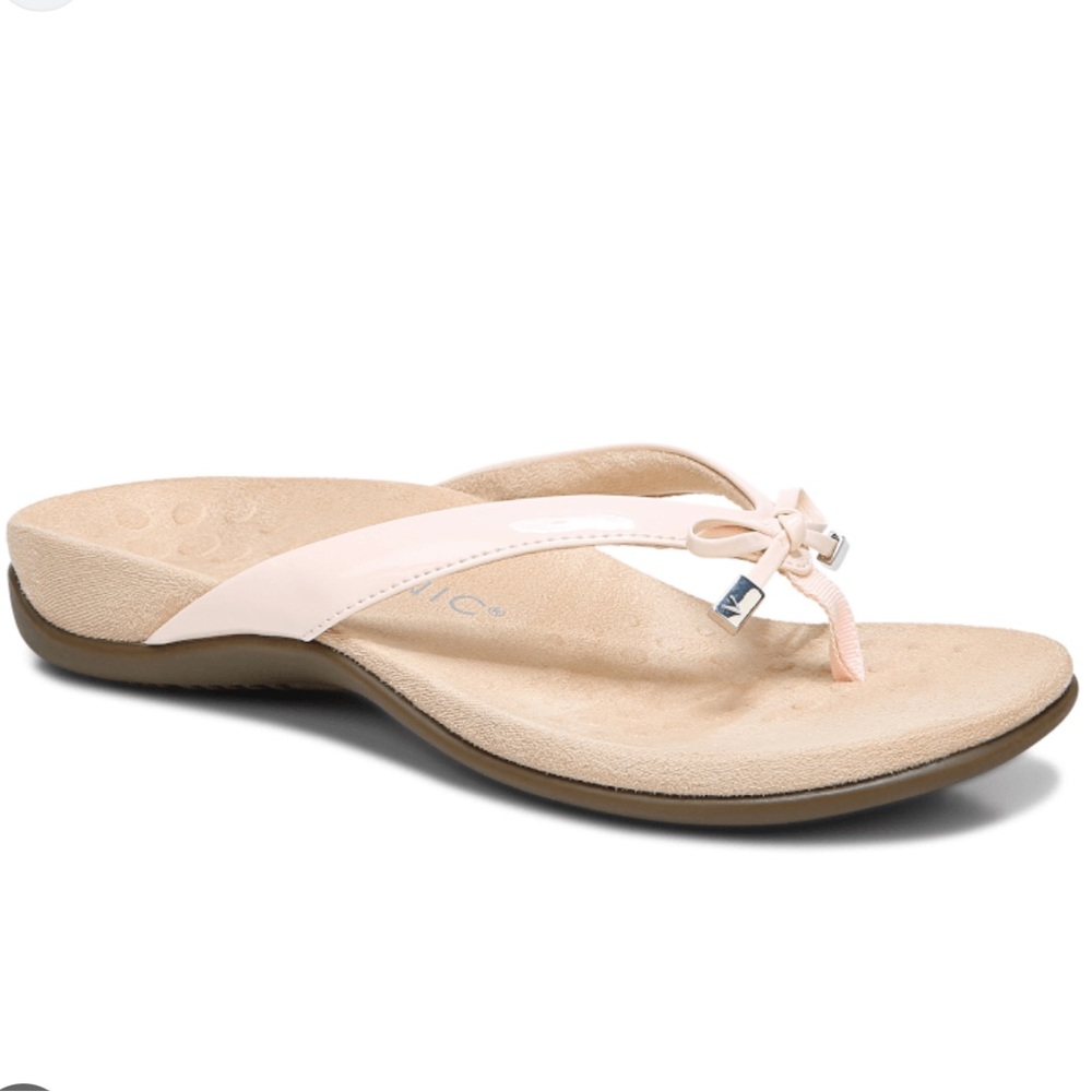 Vionic Women's Sandals in Light Pink and Beige